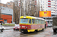 Tatra-T3SU #3062 27-го маршрута на улице Кирова перед пересечением с проспектом Гагарина