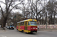 Tatra-T3SU #3062 12-го маршрута на улице Тринклера на перекрестке с улицей Данилевского