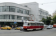 Tatra-T3SUCS #3062 20-го маршрута на улице Евгения Котляра возле Привокзальной площади