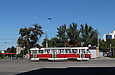 Tatra-T3SUCS #3062 27-го маршрута на проспекте Московском возле перекрестка с улицей Полевой