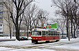 Tatra-T3SUCS #3062 6-го маршрута на Салтовском шоссе в районе улицы Артема Веделя