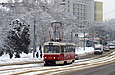 Tatra-T3SUCS #3062 27-го маршрута на улице Москалёвской возле парка им. Квитки-Основяненко