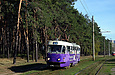 Tatra-T3SUCS #3062 27-го маршрута на улице Героев труда в районе остановки "Зона отдыха"