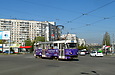 Tatra-T3SUCS #3062 27-го маршрута на перекрестке улиц Академика Павлова и Героев Труда
