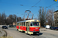 Tatra-T3SU #3063 20-го маршрута в Лосевском переулке