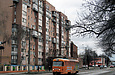 Tatra-T3SU #3063 6-го маршрута на улице Конева напротив улицы Большой Гончаровской