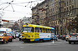 Tatra-T3SU #3066 6-го маршрута на площади Конституции
