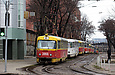 Tatra-T3SU #3066 6-го маршрута в Салтовском переулке