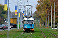 Tatra-T3SUCS #3066 12-го маршрута на улице Сумской подъезжает к остановке "Детская железная дорога"