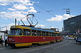 Tatra-T3SU #3071-3072 6-го маршрута на улице Пискуновской