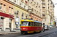 Tatra-T3SU #3071 6-го маршрута на Московском проспекте возле переулка Короленко