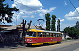 Tatra-T3SU #3071 маршрута 27-Б на улице 1-й Конной Армии возле Цигаревского переулка