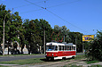 Tatra-T3SUCS #3071 5-го маршрута на проспекте Героев Сталинграда в районе улицы Троллейбусной