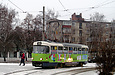 Tatra-T3SUCS #3071 28-го маршрута на улице Академика Павлова возле улицы Семиградской