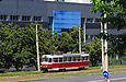 Tatra-T3SUCS #3071 20-го маршрута на улице Клочковской возле перекрестка с одноименным спуском