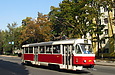 Tatra-T3SUCS #3071 20-го маршрута на улице Большой Панасовской возле перекрестка с улицей Дрынова