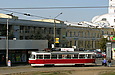 Tatra-T3SUCS #3071 1-го маршрута на РК "Южный вокзал"