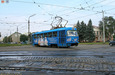 Tatra-T3SU #3082 14-го маршрута на пересечении улицы Плехановской и улицы Полевой