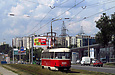 Tatra-T3SU #3085 20-го маршрута на улице Клочковской в районе улицы Новгородской