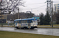 Tatra-T3SU #3091 6-го маршрута в начале улицы Академика Павлова