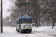 Tatra-T3SU #3091 6-го маршрута на Салтовском шоссе в районе улицы Крупской