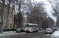 Tatra-T3SU #3091 27-го маршрута на улице Молодой Гвардии