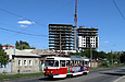 Tatra-T3SUCS #3091 27-го маршрута на улице Гольдберговской возле Финьковского переулка