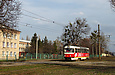 Tatra-T3SUCS #3092 6-го маршрута на Салтовском шоссе на перекрестке с улицей Столетова