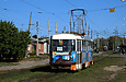Tatra-T3SUCS #3095 27-го маршрута на улице Академика Павлова в районе Салтовского переулка