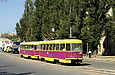 Tatra-T3SU #3096-3097 3-го маршрута на улице Конева в районе Гончаровской плотины