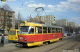 Tatra-T3SU #4010 8-го маршрута на проспекте Героев Сталинграда (остановка "Троллейбусное депо №2")