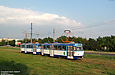 Tatra-T3A #4045-4046 6-го маршрута на Салтовском шоссе