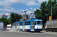 Tatra-T3A #4045-4046 изменённого 3-го маршрута на улице Конева возле переулка Симферопольского