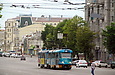 Tatra-T3A #5101-5102 3-го маршрута на площади Героев Чернобыля