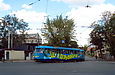 Tatra-T3A #5119-5120 3-го маршрута на перекрестке Рыбасовского переулка и улицы Гольдберговской
