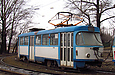 Tatra-T3A #5119-5120 3-го маршрута на конечной станции "Новожаново"