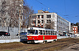Tatra-T3A #5123 6-го маршрута на Салтовском шоссе в районе завода  "Поршень"