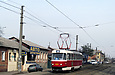 Tatra-T3A #5133 6-го маршрута на улице Академика Павлова возле Конюшенного переулка