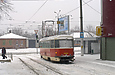 Tatra-T3 #6938 8-го маршрута в Салтовском переулке