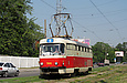 Tatra-T3SU #7011 маршрута 8-Г на улице Веринской
