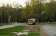 Tatra-T3SU #7016 8-го маршрута поворачивает с улицы Морозова на Московский проспект