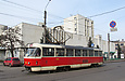 Tatra-T3SU #7016 8-го маршрута на улице Кирова возле Центра почтовой связи №1
