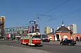Tatra-T3SUCS #7038 5-го маршрута на улице Плехановской возле стадиона "Металлист"