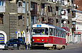 Tatra-T3SUCS #7089 5-го маршрута на Московском проспекте в районе Харьковской набережной