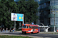 Tatra-T3M #8039 8-го маршрута выезжает из Салтовского переулка на улицу Академика Павлова