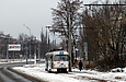 Tatra-T3M #8040 20-го маршрута на съезде с улицы Клочковской на Лозовеньковский проспект в районе улицы Промышленной