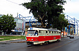 Tatra-T3M #8046 5-го маршрута на улице Плехановской возле одноименного переулка