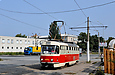 Tatra-T3M #8073 20-го маршрута на улице Клочковской возле отеля "Баку"