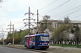 Tatra-T3M #8073 8-го маршрута на улице Морозова в районе улицы Мухачева