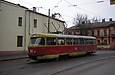 Tatra-T3SU #253 2-го маршрута в Лосевском переулке